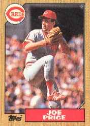 1987 Topps Baseball Cards      332     Joe Price